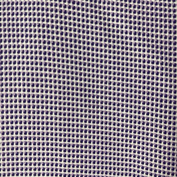 Ted Baker Endurance Shirt Mens 17 34/35 Purple Print Button Up Purple Flip Cuff - Picture 4 of 11